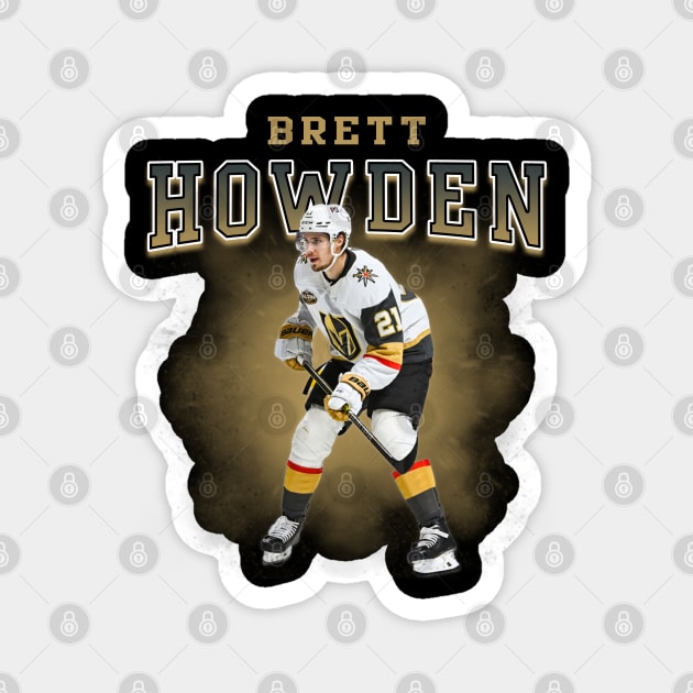 Brett Howden Magnet by Bojes Art