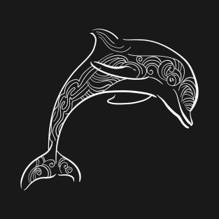 Dolphin, ocean, water, decorative T-Shirt