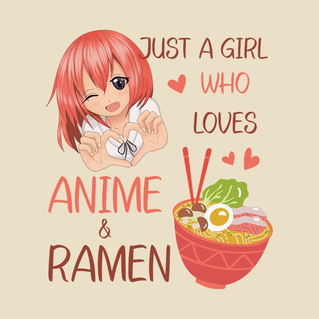 Just a girl who loves Anime; Japan Anime Girl; Teen Girl Anime Merch by gogo-jr