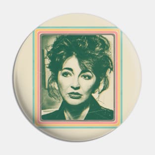 Kate Bush  Retro Aesthetic Pin