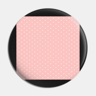 seamless pink and white polka dots Pin