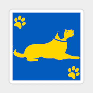 PUPPIES FOR PEACE IN UKRAINE Magnet