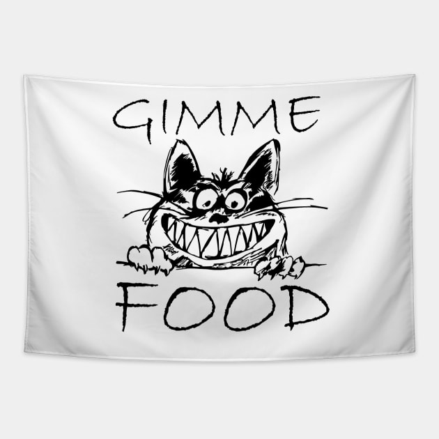 Gimme Food Tapestry by valsymot
