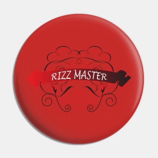 Rizz Master Baroque Heart Pin