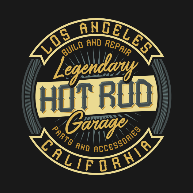 Hot Rod Legendary Garage California by BrillianD