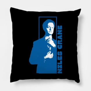 Niles crane +++ vintage Pillow