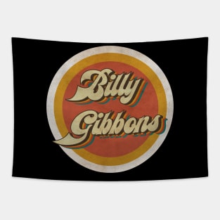 circle vintage Billy Gibbons Tapestry