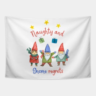 Naught and Gnome Regrets Tapestry
