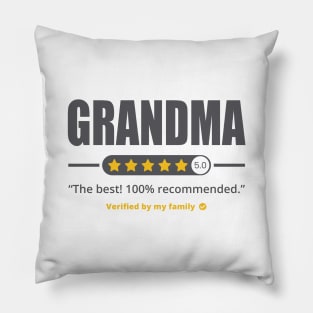 Five Stars Grandma v2 Pillow