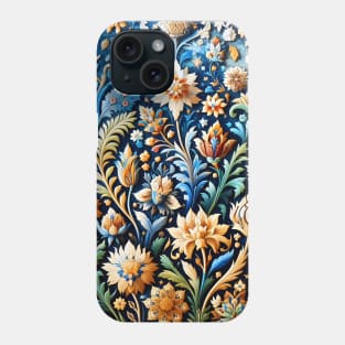 Islamic Grandeur Unveiled: Timeless Art, Floral Motifs, and Vibrant Ornaments Phone Case