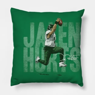 Jalen Hurts Philadelphia TD Hop Bold Pillow