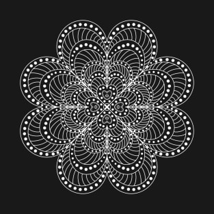 Hearts Mandala T-Shirt