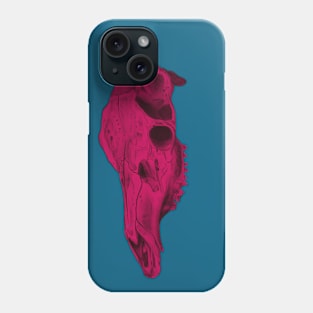 Neon Skull Phone Case