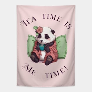 Lily Panda: Tea time is ME time Tapestry