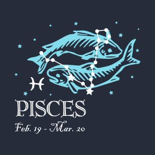 Pisces the Fish Constellation T-Shirt