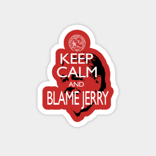 Keep Calm Jerry Gergich Magnet