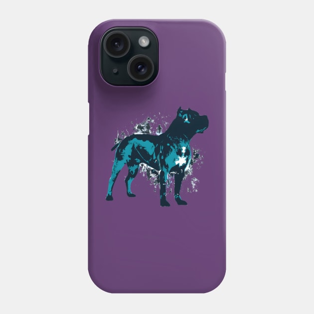 Presa Canario Mastiff Minimal Art Phone Case by Furrban