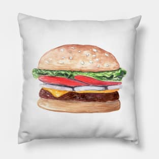 Hamburger Pillow