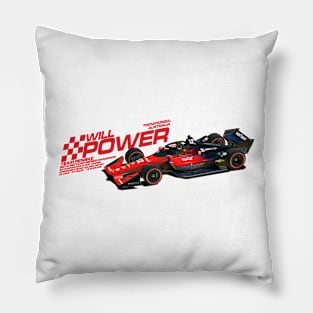 Will Power 2022 (red) Pillow