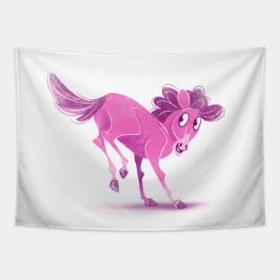 pink filly Tapestry