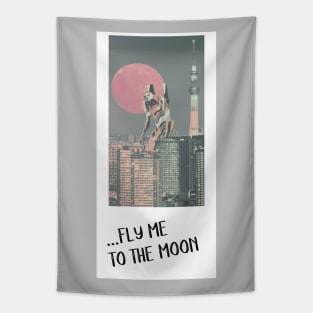 Fly me to the moon Tapestry