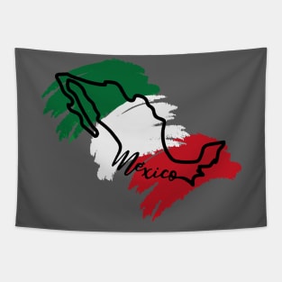México map mexican pride country flag hispanic heritage Tapestry