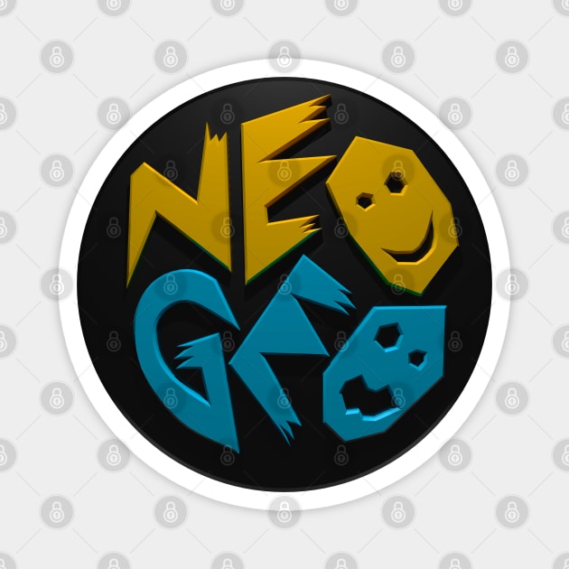 Neo Geo 3D Magnet by CCDesign