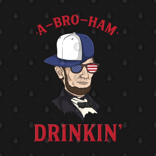 4TH OF JULY: A Bro Ham Drinkin Gift by woormle