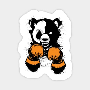 'The winner' Cool  Panda Bear Boxing Glove Magnet