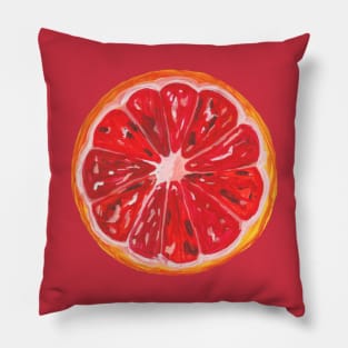 Orange slice Pillow