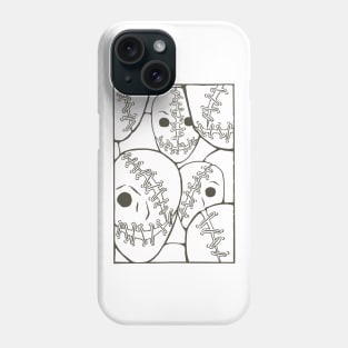 Scarecrow horror masks Phone Case