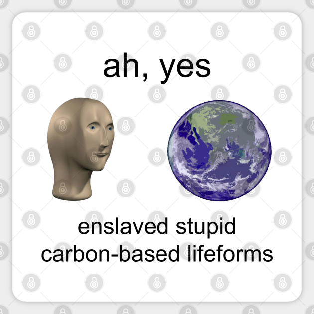 Ah Yes Surreal Meme Memes Sticker Teepublic