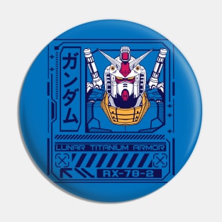 The Mobile Suit Pin