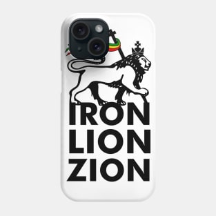 Iron Lion Zion, Lion Of Judah Phone Case