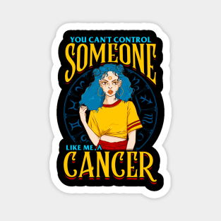 A Cancer Girl Magnet