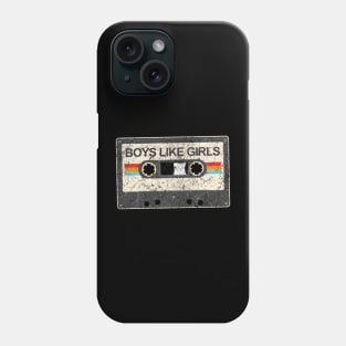 Boys Like Girls kurniamarga vintage cassette tape Phone Case