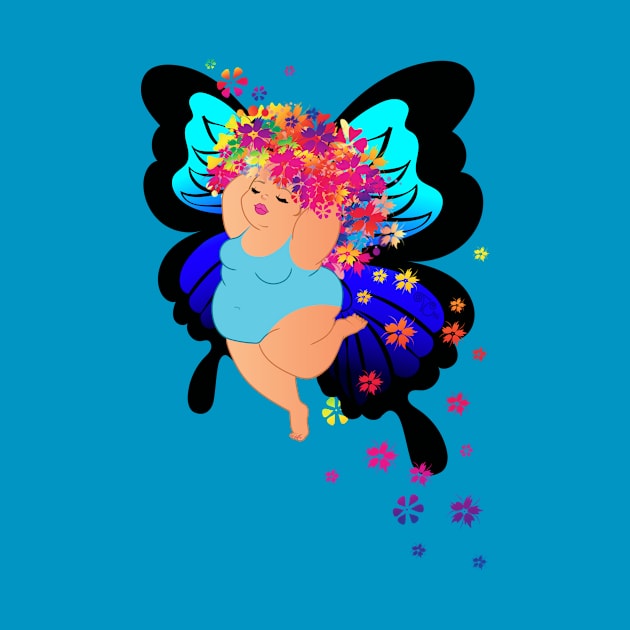 Blue Fairy by Toni Tees