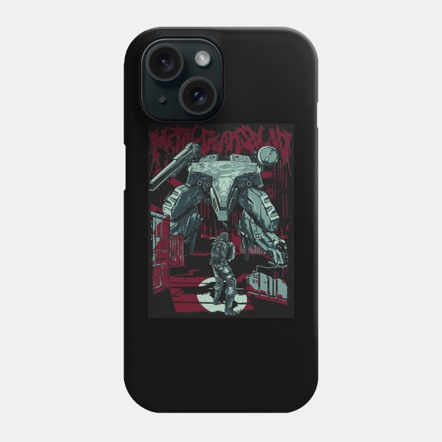 Metal Gear Solid - Snake VS Rex Phone Case by otacon