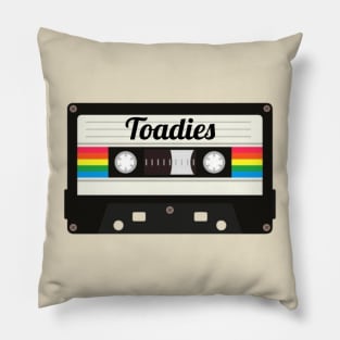 Toadies / Cassette Tape Style Pillow