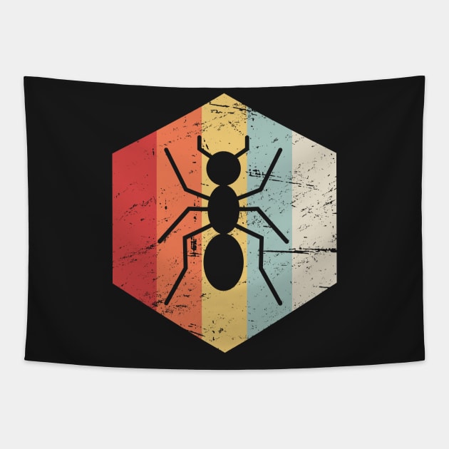 Retro 70s Ant Tapestry by MeatMan