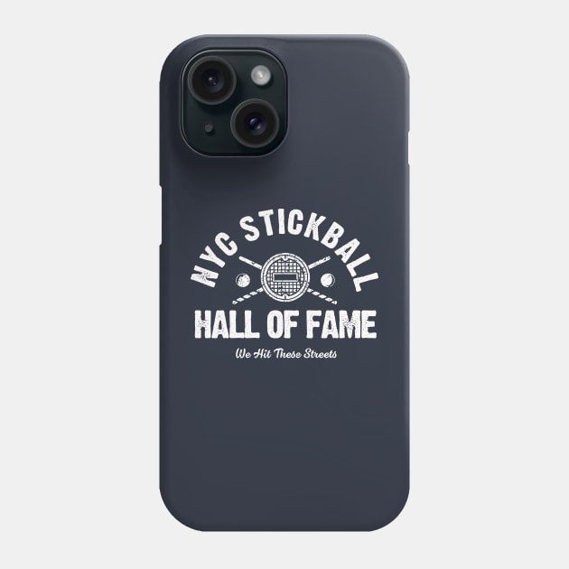 Stickball Hall of Fame Phone Case by PopCultureShirts