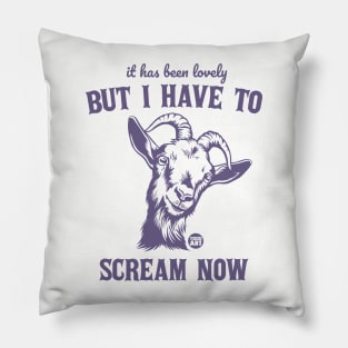 scream now Pillow