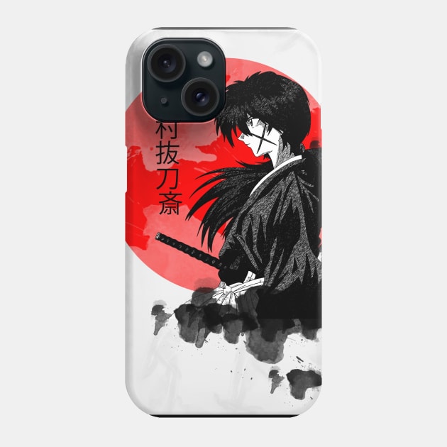 Samurai X Rurouni Kenshin Himura Phone Case by ahmadzakiramadhan