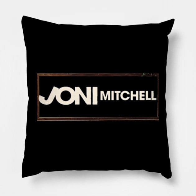 Joni Mitchell Pillow by shadowNprints