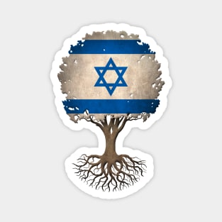 Tree of Life with Israeli Flag Magnet