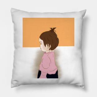 Sad Girl Pillow