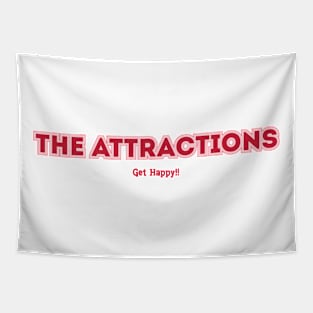 The Attractions Get Happy!! Tapestry