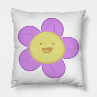 Cute Smiling Flower Pillow