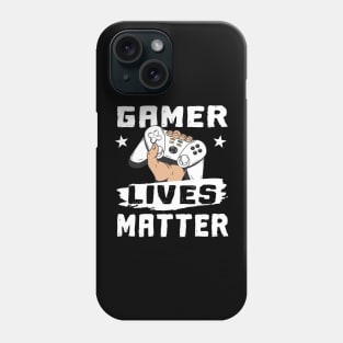 Gamer Lives Matter Gaming Quote Phone Case