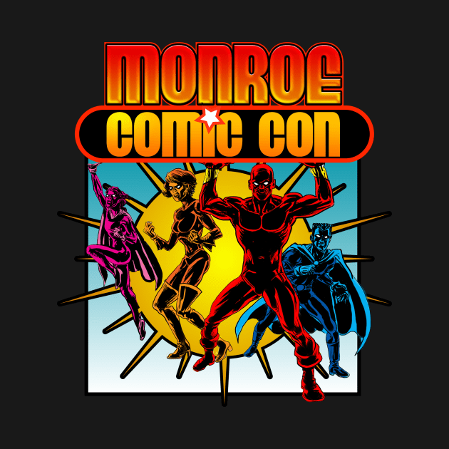 Monroe Comic-Con Logo Tee by gpill22